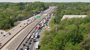 Drone's Eye View: New I-95 Lane to Ease Traffic at Notorious Bottleneck
