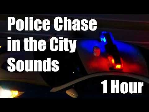 Police Chase in the City Sounds