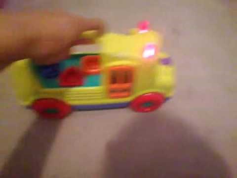 Playskool Musical Bus Toy Hasbro (2003)