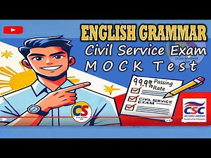 ENGLISH GRAMMAR & CORRECT USAGE (20 QUESTIONS) MOCK TEST | CIVIL SERVICE REVIEWER PROF SUBPROF