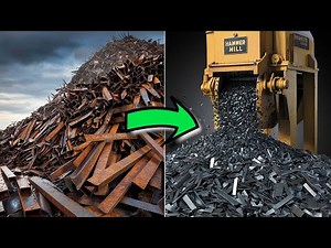 The Power Behind Scrap Metal Recycling: Hammer Mill Crusher