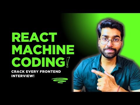 React Coding Interview Questions | React JS Interview | React JS machine coding round