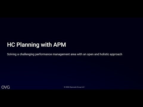 Making Real-Time Headcount Planning Easy with APM