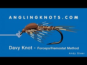 How To Tie The Davy Knot - Forceps-Hemostat Method