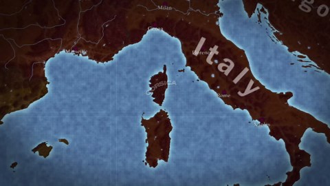 The Italian torpedo boat that sank 8 German ships in one hour, 1943 - animated