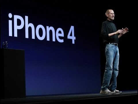 Steve Jobs introduces iPhone 4 2010 - Steve Jobs|Apple|Steve|jobs steve|apple computer