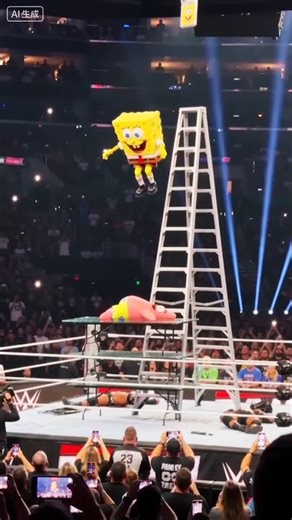 REAL SpongeBob vs Patrick WWE Match