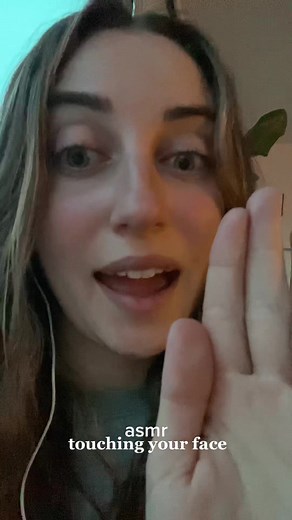 ASMR Touching Your Face for Personal Attention