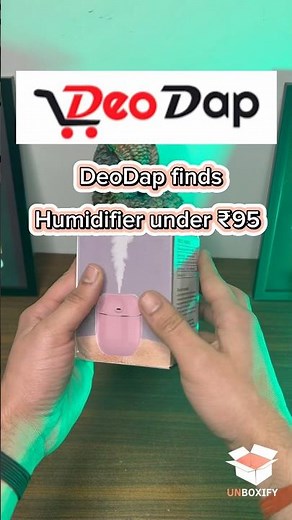 MINI HUMIDIFIER | DeoDap | unboxify | #unboxing #deodap #deodapreview