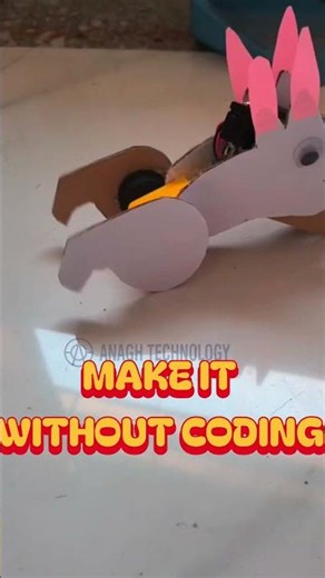 DIY Rabbit Bot #diy #innovation #diyrobotics #dc #dcmotor #shorts #electrical #rabbit
