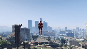 GTA V : mod 成 Iron Man 飞天