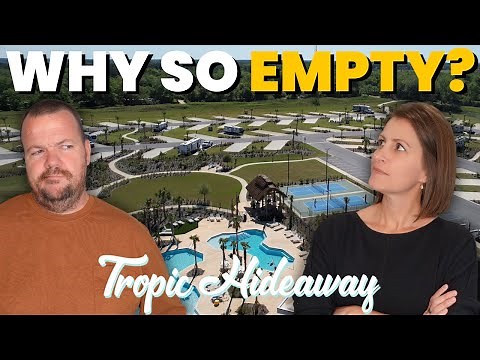 We Stayed at the BRAND NEW Tropic Hideaway RV RESORT in Foley, AL! Best Kept Secret in GULF SHORES!