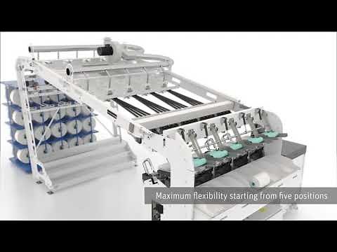 SSM DP5-FT Automatic false-twist texturing machine