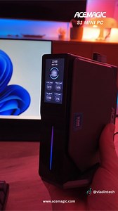 Meet the ACEMAGIC S1 Mini PC – your sleek tech companion with...