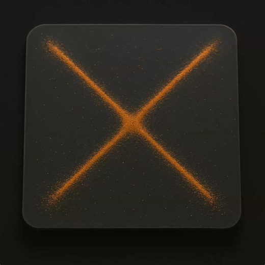 This is cymatics — the hidden geometry of sound. As frequencies rise, sand and water reveal breathtaking order, proving that vibration creates design. What you hear, the world can also show you. #Cymatics #HiddenOrder #SoundMadeVisible #PatternsInNature #FrequencyDesign #IntelligentDesign #Vibration #CreationDesign #SoundGeometry #InDeAndFriends | In-De and Friends