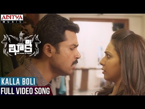 Kalla Boli Full Video Song || Khakee Video Songs || Karthi, Rakul Preet || Ghibran