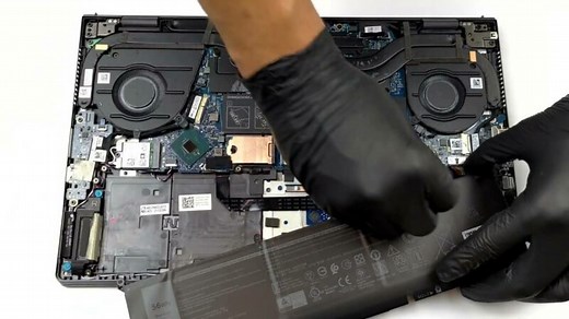 戴尔Vostro 15 7510内部 - 拆卸和升级选项