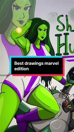 My best drawings of 2025 Marvel edition. These are my best fan art drawings based on popular Marvel characters. #fanart #viral #fyp #artist #digitalartwork
