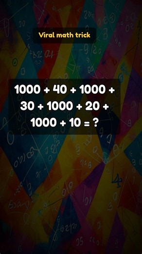 Viral math trick | Math Challenge