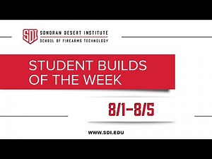 SDI Gunsmithing Student Builds of the Week 75
