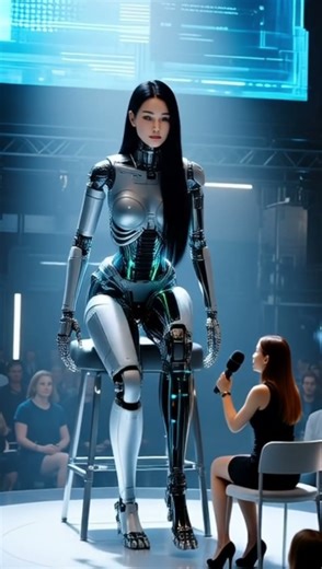 Unveiling the Humanoid Robot Girl | Futuristic Expo Showcase #TechShowcase