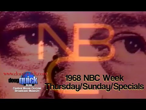 NBC 1968 Thursday Sunday Specials