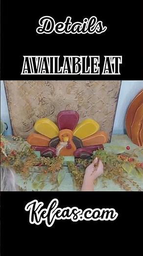 Festive Turkey Centerpiece for Thanksgiving | DIY Holiday Table Design