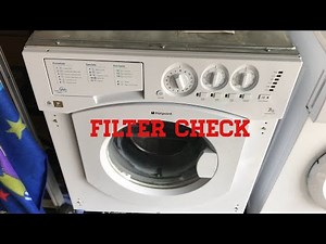 Hotpoint BHWM129 || How to do the lint filter