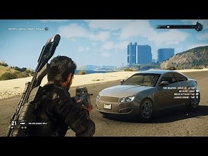Just Cause 4 - Sol 21 Sport Sedan - Open World Free Roam Gameplay (PC HD) [1080p60FPS]