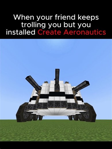 POV: You installed Minecraft Create Aeronautics