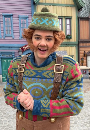 Meet Oaken in the World of Frozen at Disneyland Paris