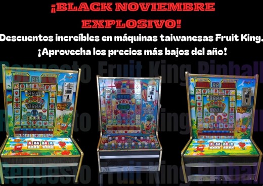 Repuesto Fruit King Pinball on Reels