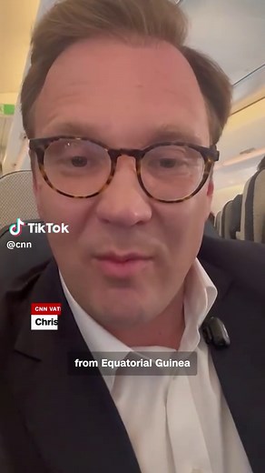 On the papal plane from Equatorial Guinea to Rome, Pope Leo XIV told reporters he does not support war. CNN’s Christopher Lamb reports. #popeleo #war #trump #cnn