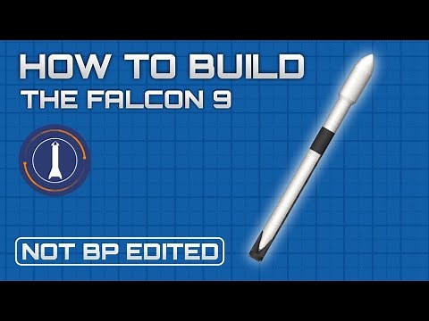 How to build a Falcon 9 rocket in SpaceFlight Simulator 1.5 | SFS |