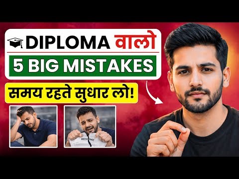 Stop These 5 Mistakes After Diploma Engineering – Must Avoid in 2026