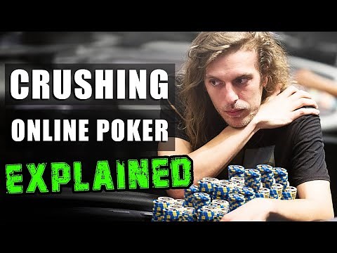 Professional CRUSHES Online Poker [And REVEALS His Secrets!!!!]