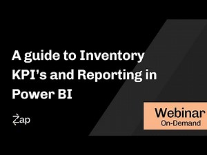 A Guide to Inventory KPIs and Reporting in Power BI