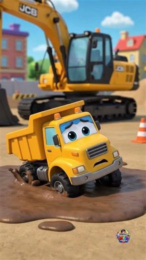 Fun 🥳with jcb🚜#shorts #viralshorts #cartoon #aianimation