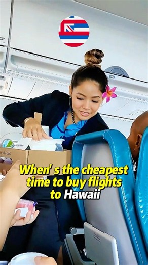 When’s the cheapest time to buy flights to Hawaii #hawaiiliving #travel #traveltips #travelvlog