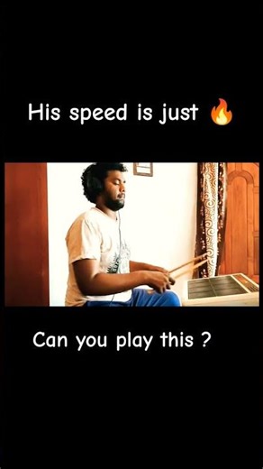 His speed is just 🔥 #shorts #drummer #viral