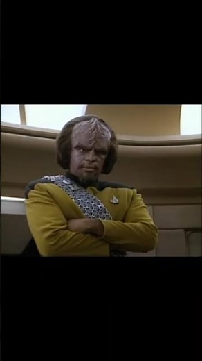 Worf has zero chill 😂 #startrek #startrekthenextgeneration
