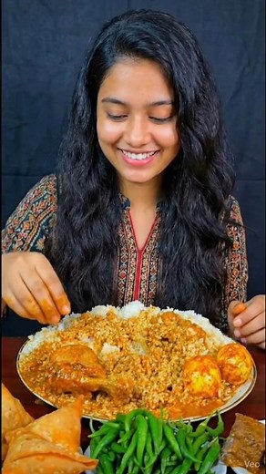 ASMR Eating Chicken Biryani 🍗✨ Super Satisfying & Relaxing Eating Sounds | No Talking #asmr #mukbang