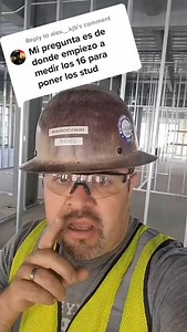 35K views · 27K reactions | Como marcar los 16 en framing comercial o steel framing. #construction #framing #drywall #construccion #carpintería #constructiontips ##framingconstruction #steelframing #tablaroca #maestrooskar | Oscar Garcia Anaya | Facebook