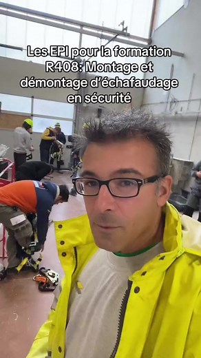 Les EPI pour la formation montage et démontage d’échafaudage en sécurité : la R408 | Rémi Fusaro