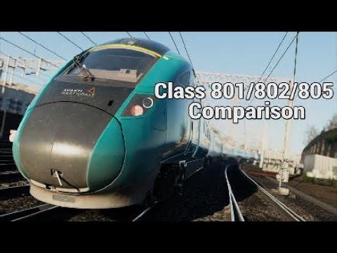 TSW: Class 801/802/805 comparison video