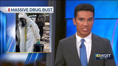 Five arrested in meth lab bust in Taft