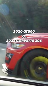Shelby GT500 vs C8 Corvette Z06! 🏎️ @stangmodeofficial #shelby #gt500 #shelbygt500 #corvette #z06 #c8z06 #c8corvette #newcars #exoticcars #fordmustangclub | Ford Mustang Club