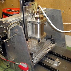 Serious desktop CNC mill