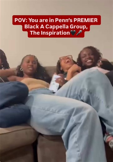 Meet The Inspiration A Cappella! Penn’s iconic Black a cappella group 🖤 From R&B to Afrobeats, jazz to spirituals, they bring sound, soul, and legacy to every corner of campus 🎶 ❤️💙