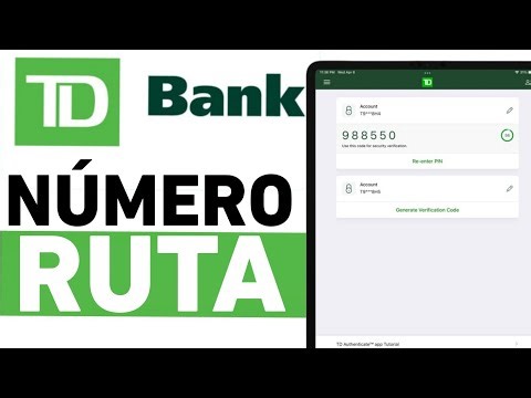 Cómo Buscar El Número De Ruta En TdBank | Tutorial Paso a Paso